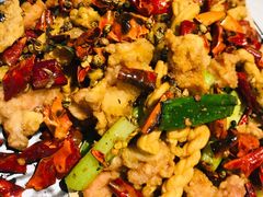 干煸辣子鸡-老镇春饼(济宁万达店)