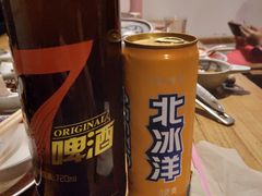 泰山原浆啤酒-毛辣果·贵州红酸汤牛肉火锅(西单店)