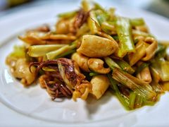 葱炒笔管-华春餐馆(鱼山路店)