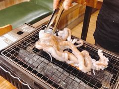 炭烤活八爪鱼-烧货·活海鲜炭烧(湖滨商业街店)