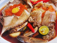 -草家酱蟹炭火烤肉店(珲春南路一店)