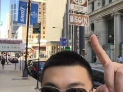 -66号公路起点牌