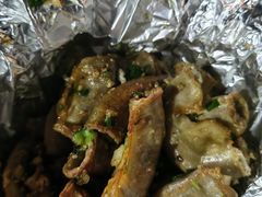 盐焗粉肠-鲤鱼塘农家山庄