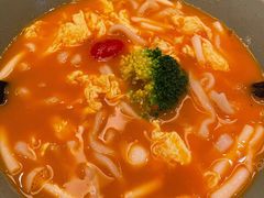 番茄菌菇鸡蛋面-陳八两面家(滨江天街店)