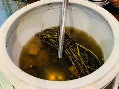 鸡骨草炖猪横脷-竹林农庄