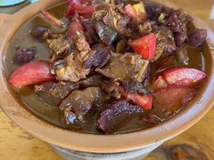 西红柿牛肉-虹海圣肉饼店家常菜馆