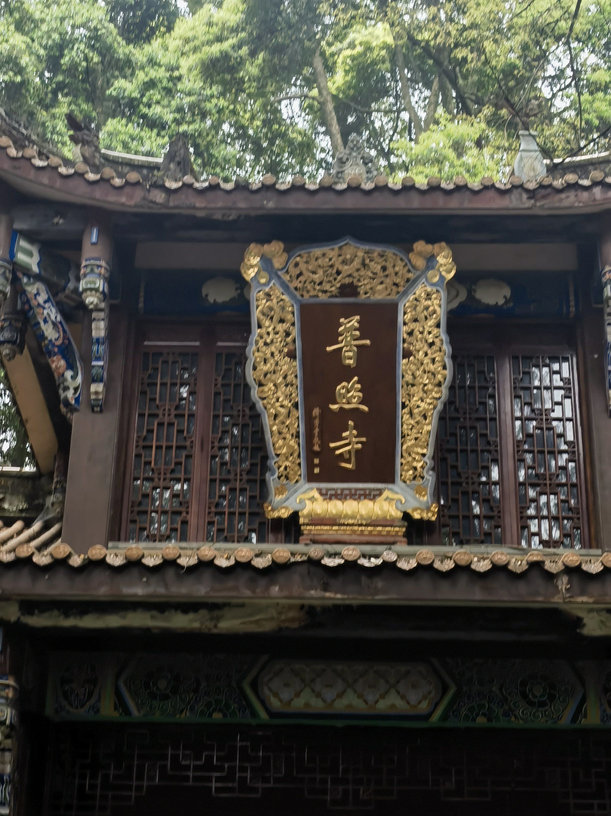 青城山安静清幽的普照寺