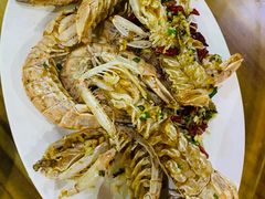 椒盐皮皮虾-四川小胡子海鲜(丁村万人海鲜广场店)