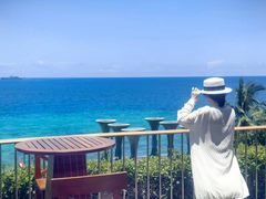 -日落吧·海景咖啡厅·餐酒吧·鸡尾酒·下午茶·乐队表演·浪漫夕阳·三亚文华东方酒店