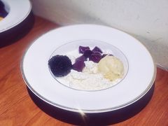 芒果白雪黑糯米-拾光·小碗甜品