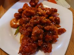 椒香虾仁爆鸡球-陈傻子餐厅(世纪都会店)
