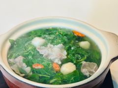 鲜瑶柱肉片浸枸杞苗-炳胜私厨(中达旗舰店)