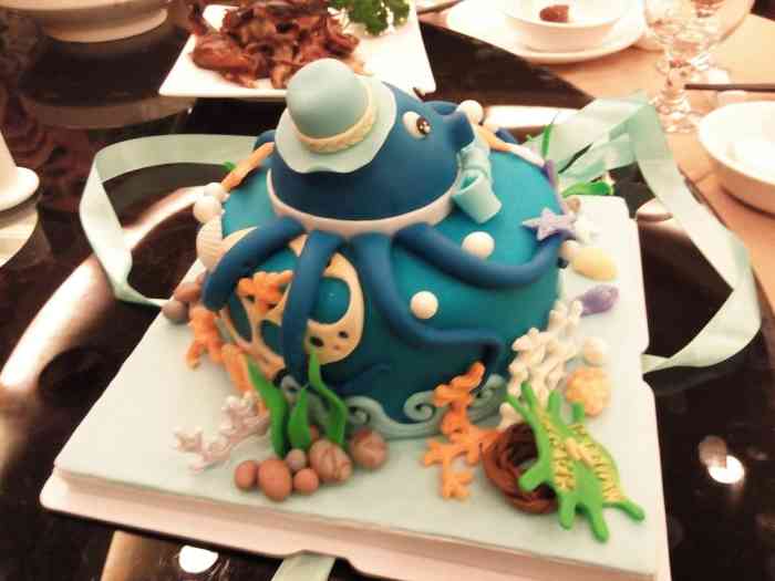 打分 560 /人 非常棒的蛋糕,感谢蛋糕师们精心设计的小章鱼