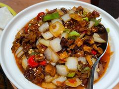 黑三剁配薄饼-雀舞云南菜(乐客城店)