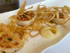 煎深海扇贝配欧洲白萝卜泥-Jean Georges