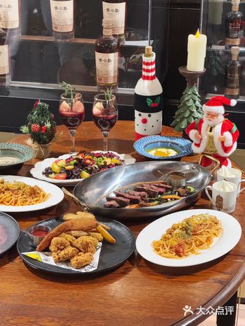 新开的！已经提前吃上圣诞漂亮饭了