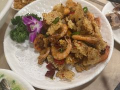 金蒜锅巴焗海虾-食为先(中山七路店)