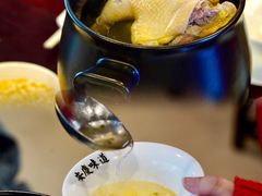 老鸡汤泡炒米-集贤门·徽菜(南山店)