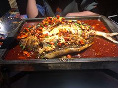 -探鱼·鲜青椒爽麻烤鱼(天河优托邦店)