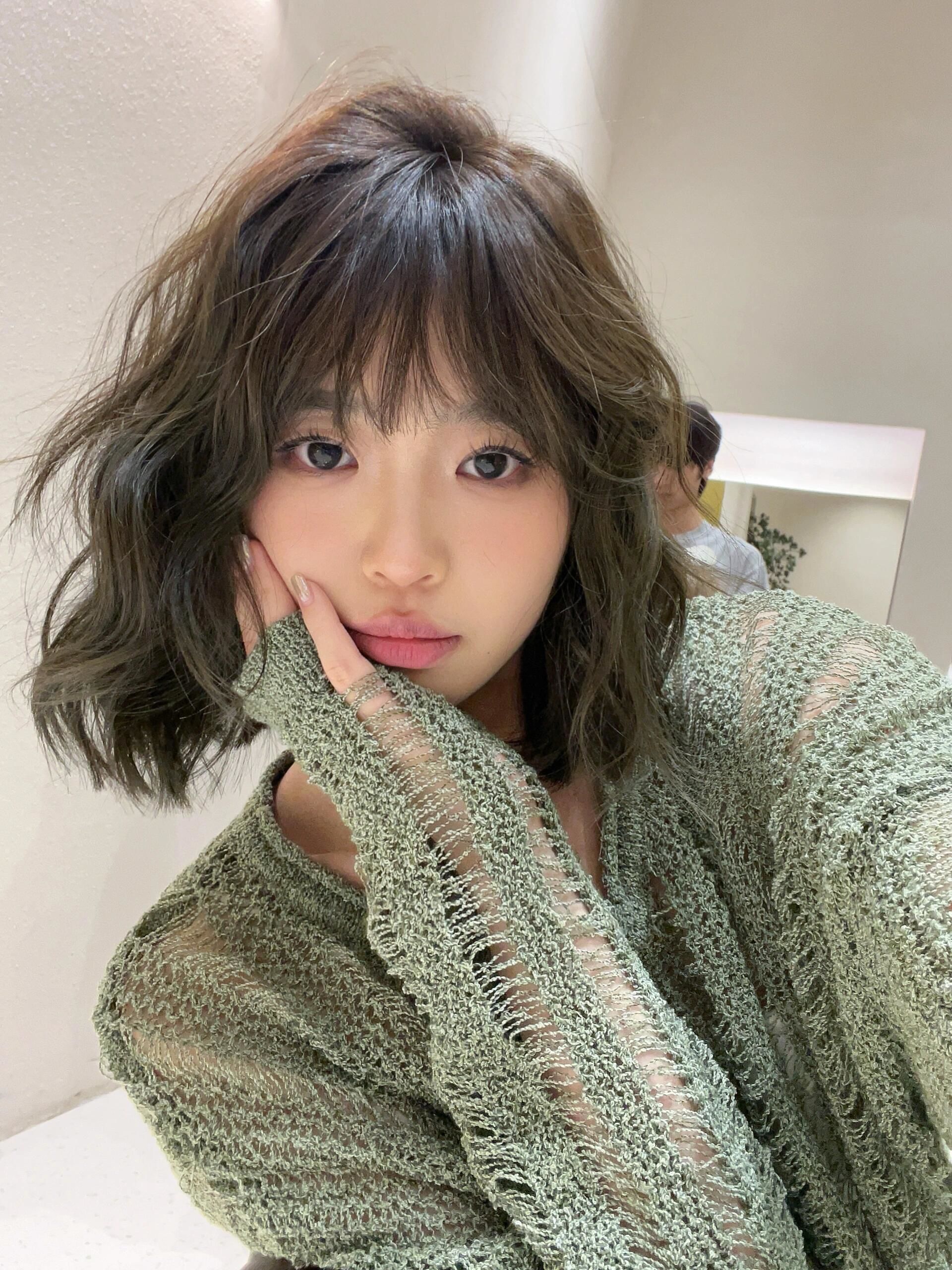 矮个子女生发型微胖