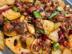 干锅兔-大湾金牌万州烤鱼(沙河店)