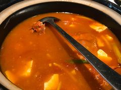 番茄炖青蟹豆腐煲汤-菲乐餐厅(三十年经营·湖滨路店)