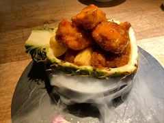菠萝咕噜猴头菇-水木苼 蔬食料理