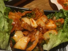 炒辣椒酱五花肉铲-恩你小木屋·烤肉韩式料理(嘉兴秀洲店)