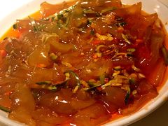 凉拌拉皮-日丰园海肠水饺·老字号大连海鲜(和平广场店)