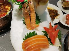 刺身拼盘-一方渔歌蒸汽海鲜自助(文化路万达广场店)