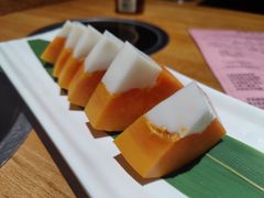 椰奶木瓜糕-强记鱼粥(南村店)