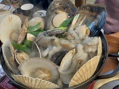 -大关领烤贝壳海鲜汤