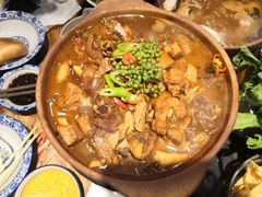 青花椒肥肠鸡煲-十六蒲(桂林路店)