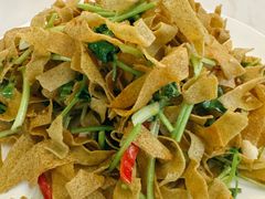 酥脆锅巴菜-回奶奶清真菜(梅江店)
