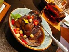 咸鱼鸡粒茄子煲-富雅·尚品(浑南店)