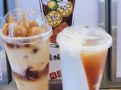 冻柠奶茶双拼-桂桂茶(恒基名人店)