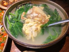 豌豆尖煎蛋汤-不相离盐帮菜(郎园店)