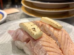 芝士烤三文鱼寿司-合点寿司(美罗城店)