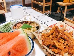 小贤酥肉-喜悦小串丹东小黄牛海鲜烧烤大排档(民主广场店)