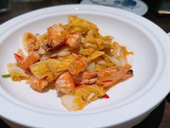大虾炒菜芯-东莱海上(长宁来福士店)