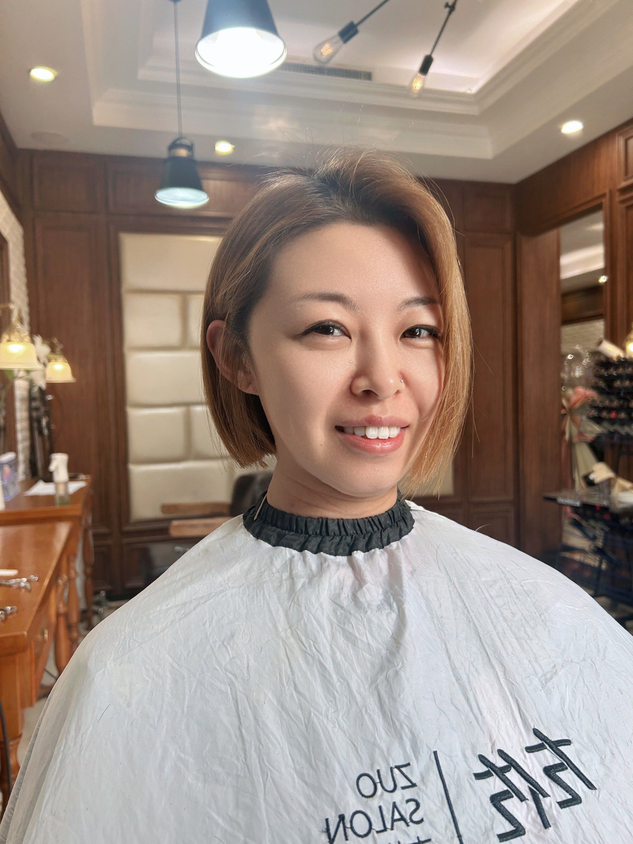 「左佐美发会所(岐山一校店)」