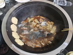 -北京龙庆四季香农家饭庄·灶台鱼·碳烤虹鳟鱼(龙庆峡店)