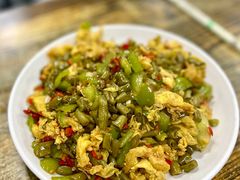 酸豆角炒鸡蛋-江南古镇味道·私房菜