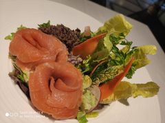 有机烟熏三文鱼沙拉-L'Arome芳芳法国餐厅(仙林金鹰店)