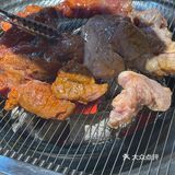 分量超大的韩式烤肉，味道也🉑