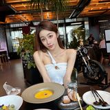 想和你在机车餐厅里吃饭🍴🈶️机车男孩儿也行