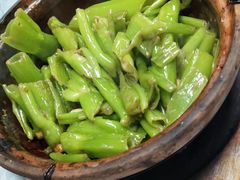 澳门虾酱啫通菜梗-天宝食坊·啫啫煲大排档(西华路店)