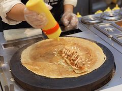 秘制香辣鸡腿鸡蛋饼-2颗鸡蛋煎饼(北京路天河城店)