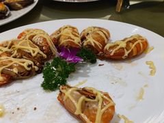 芥末酱炸虾-沙龙酒家