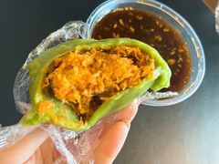 蛋黄肉松青团-许阿姨糕团店(南京总店)